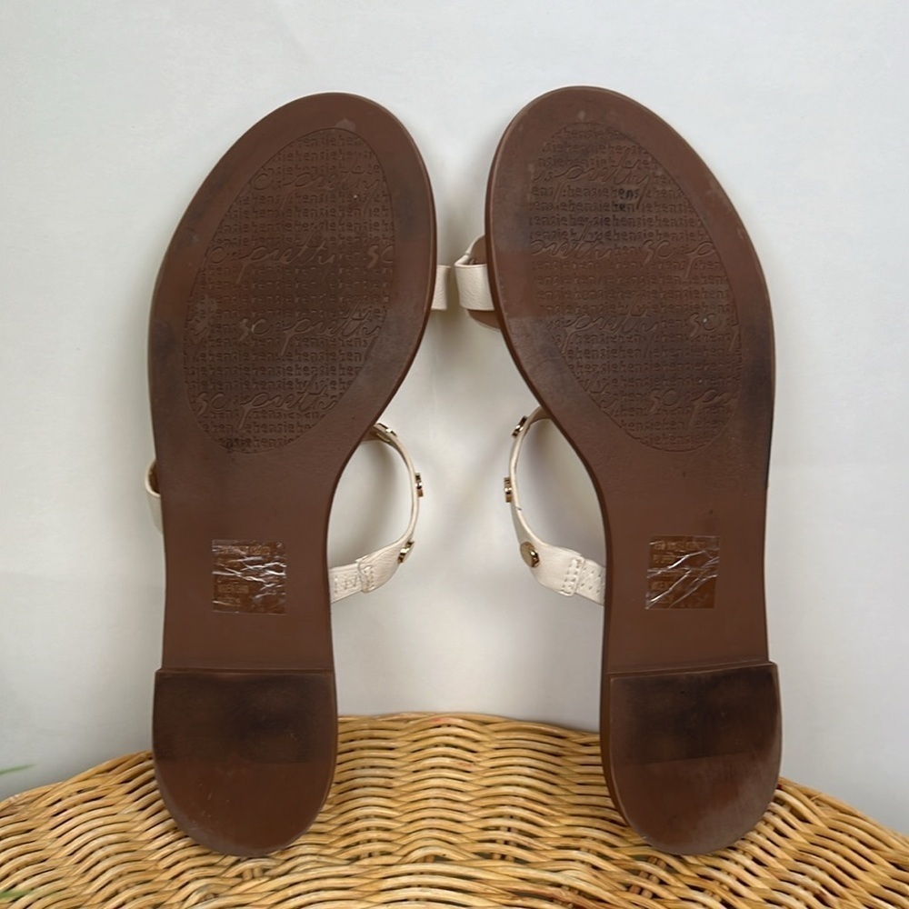 Kensie Sandal Gold Cream Slide Malania 7.5 - Picture 12 of 13